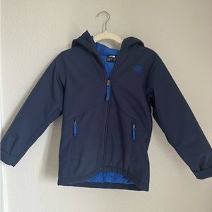 North Face Boys Lined Winter Zip Up Coat